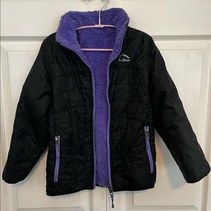 LL Bean reversible jacket